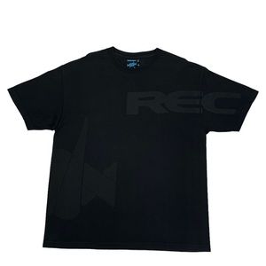 Vintage Recon Futura Stash Black Short Sleeve Double Sided Big Logo Shirt Sz XL